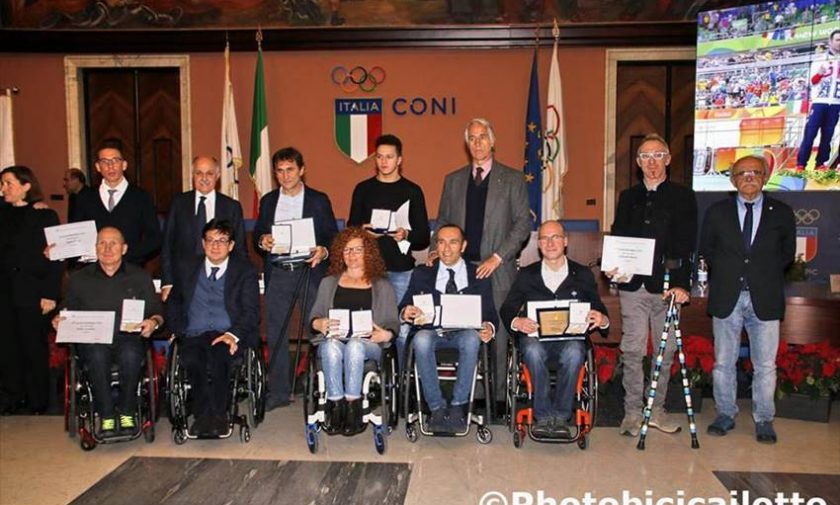 Luca Mazzone premiato a Roma con il Collare d'Oro