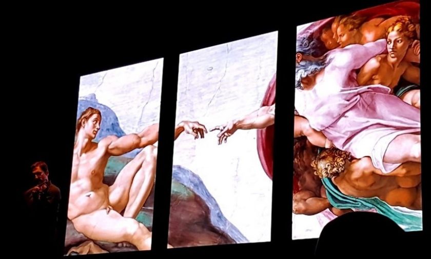 Vittorio Sgarbi al teatro Palazzo con "Michelangelo"