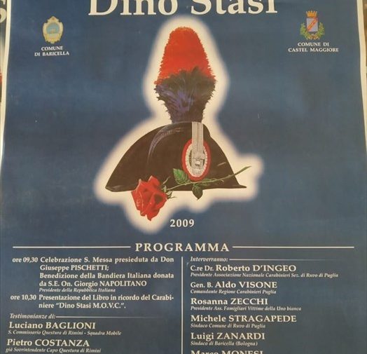 Manifesto della presentazione del libro "Dino Stasi"