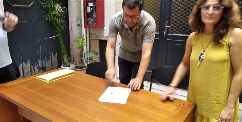 Antonello Fiore (Sigea) firma il Protocollo