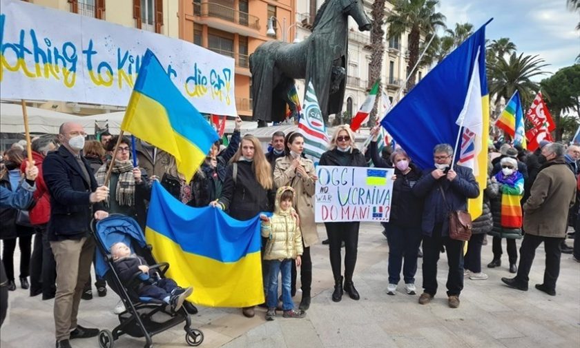 Presidio per la Pace in Ucraina a Bari