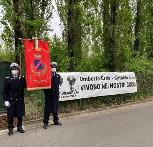A Castel Maggiore cerimonia commemorativa in onore di Cataldo Stasi e Umberto Erriu