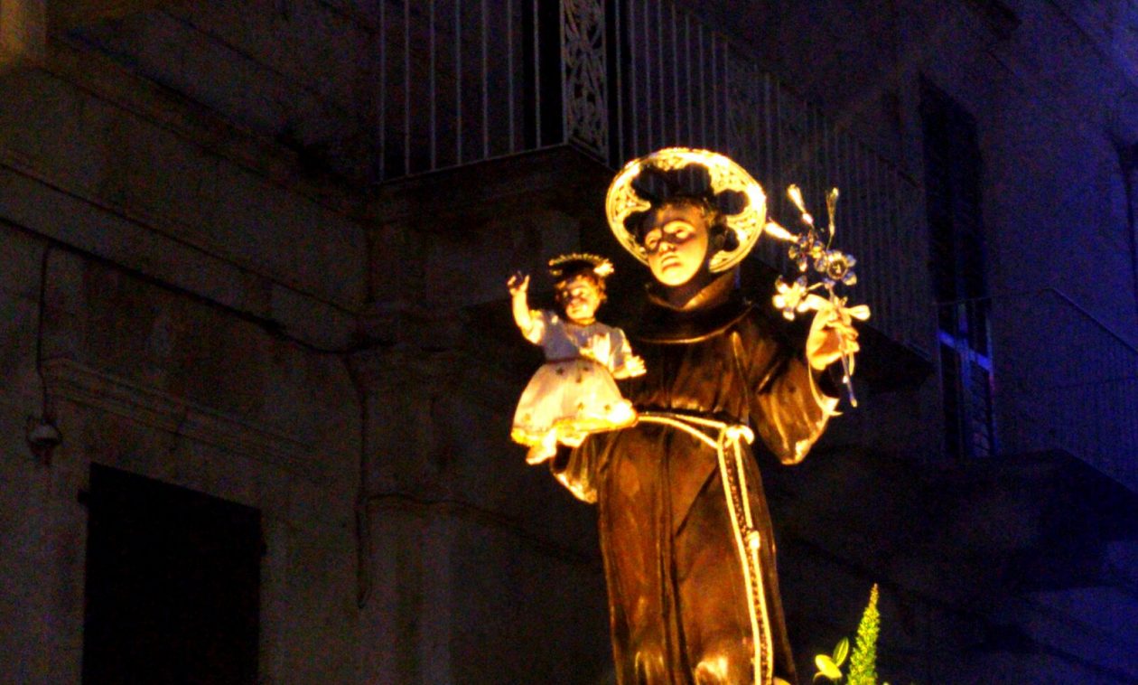 statua, Bambin Gesù; Sant'Antonio da Padova