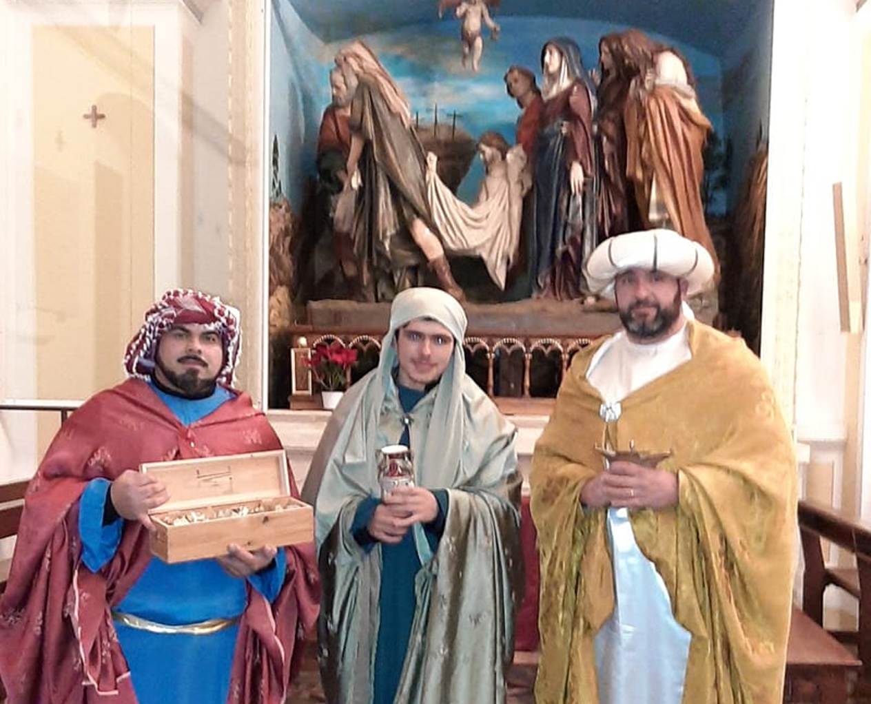 Visite ai presepi: gli appuntamenti di oggi. A San Rocco arrivano i Magi