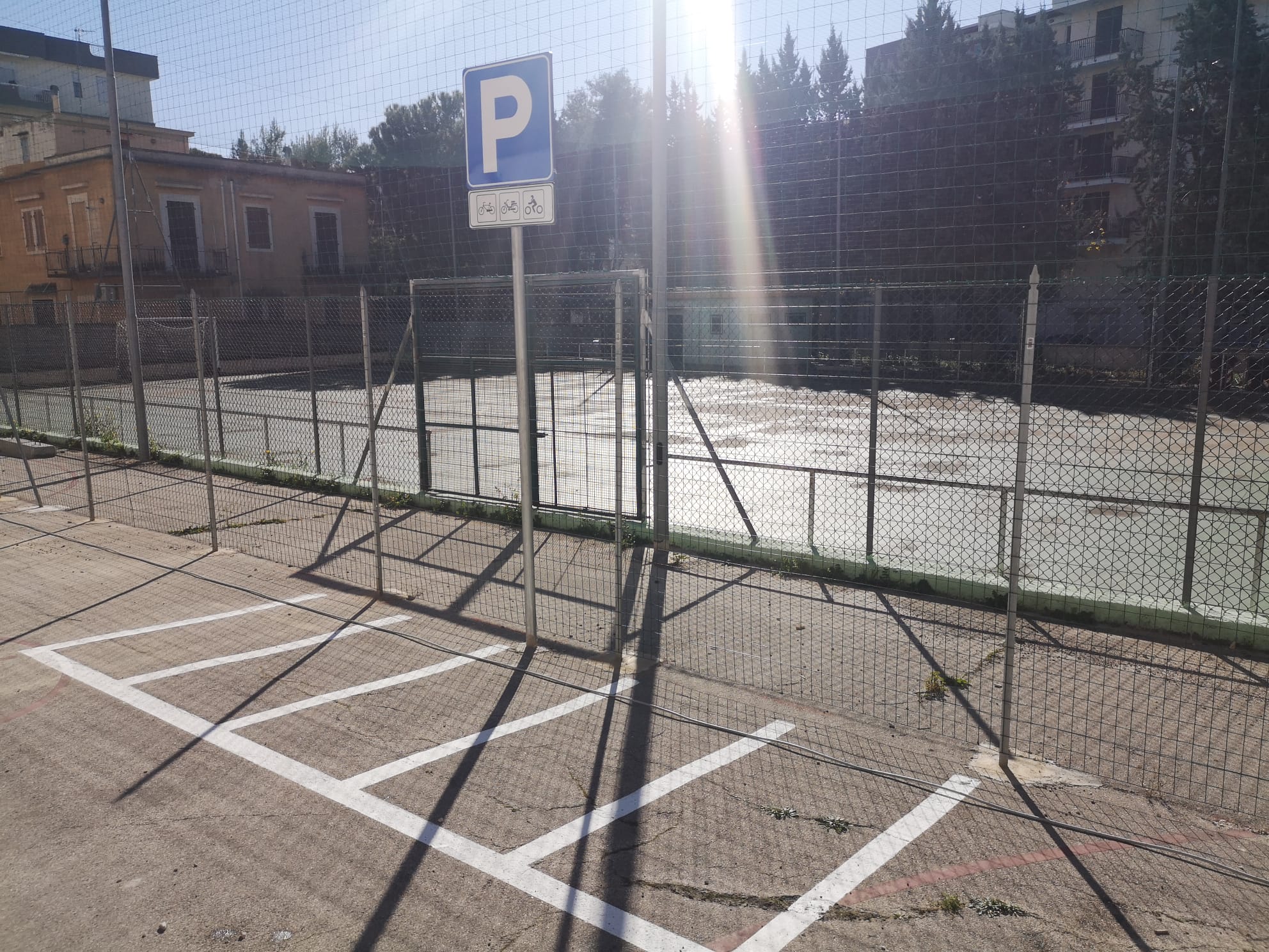 Nuova area parcheggio, pubblica e gratuita, in via Vivaldi