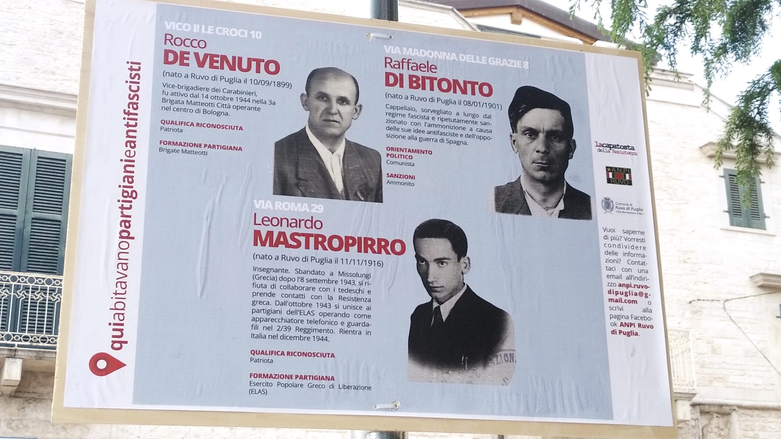 Ruvo tra biennio rosso e ventennio fascista, Vincenzo Colaprice presenta la ricerca