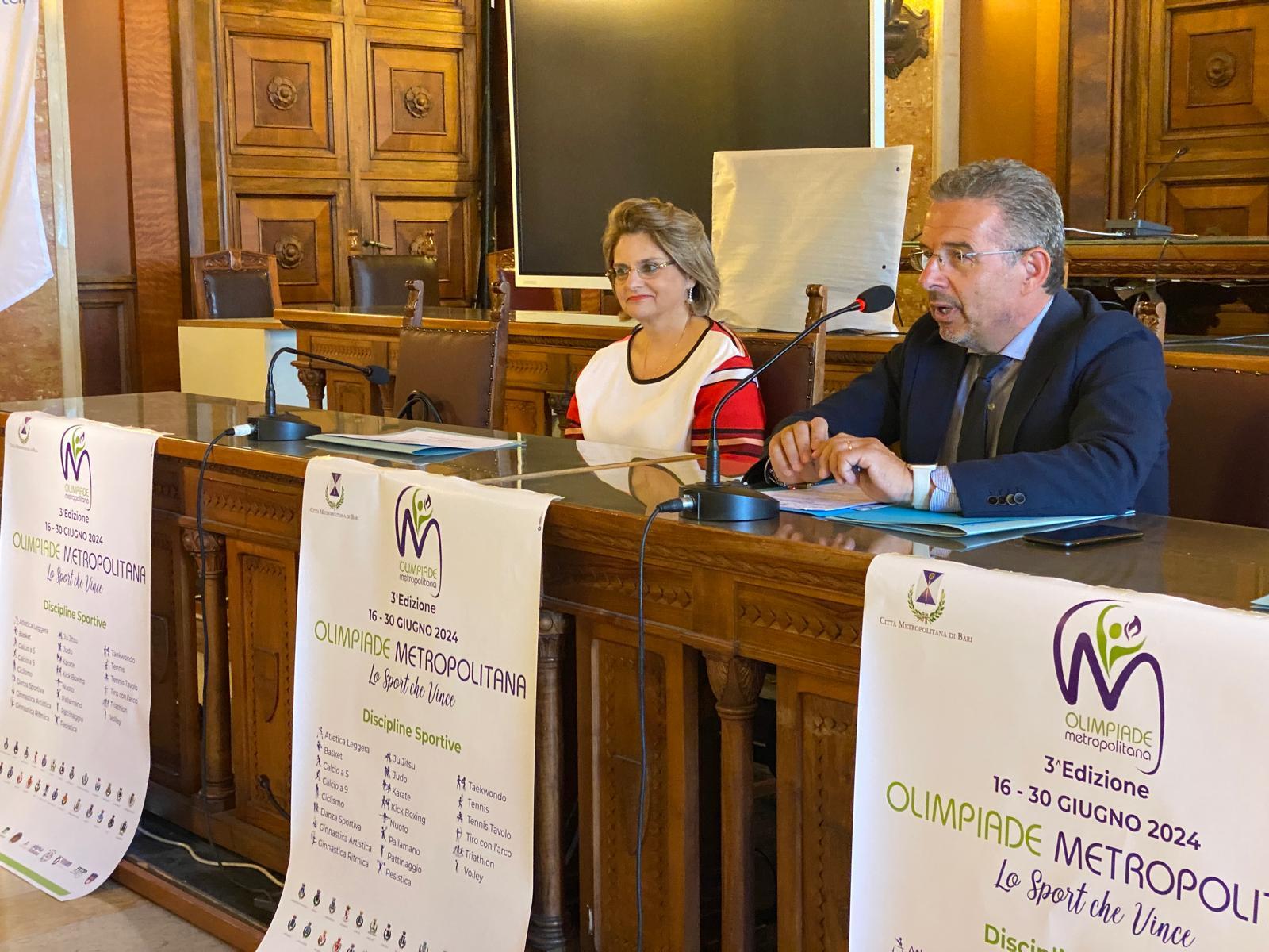 Presentata l’Olimpiade Mediterranea 2024. La cerimonia di apertura a Ruvo