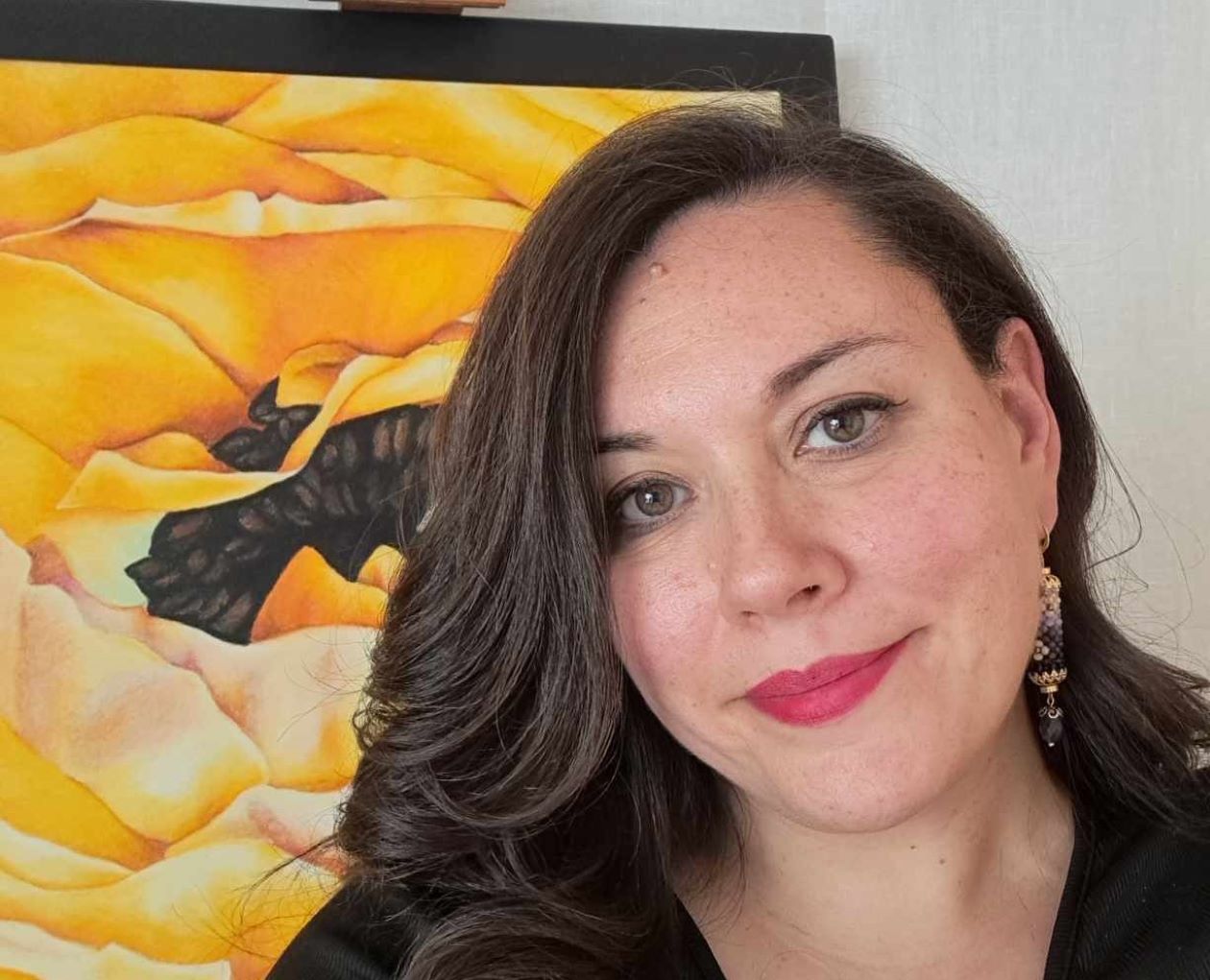 Elisabetta Serafino: «Io e i miei amati colori»