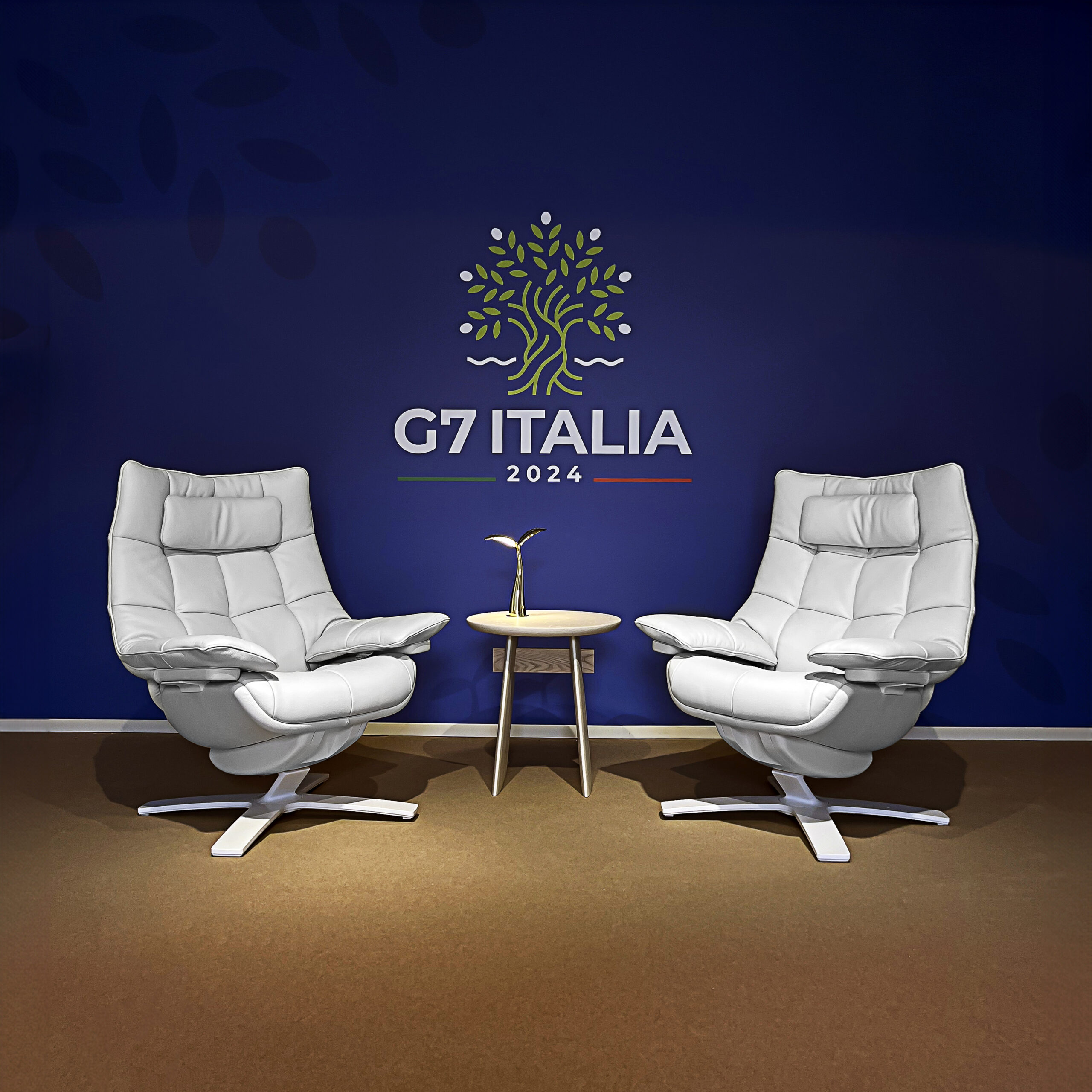 Natuzzi arreda gli spazi del G7 in Puglia