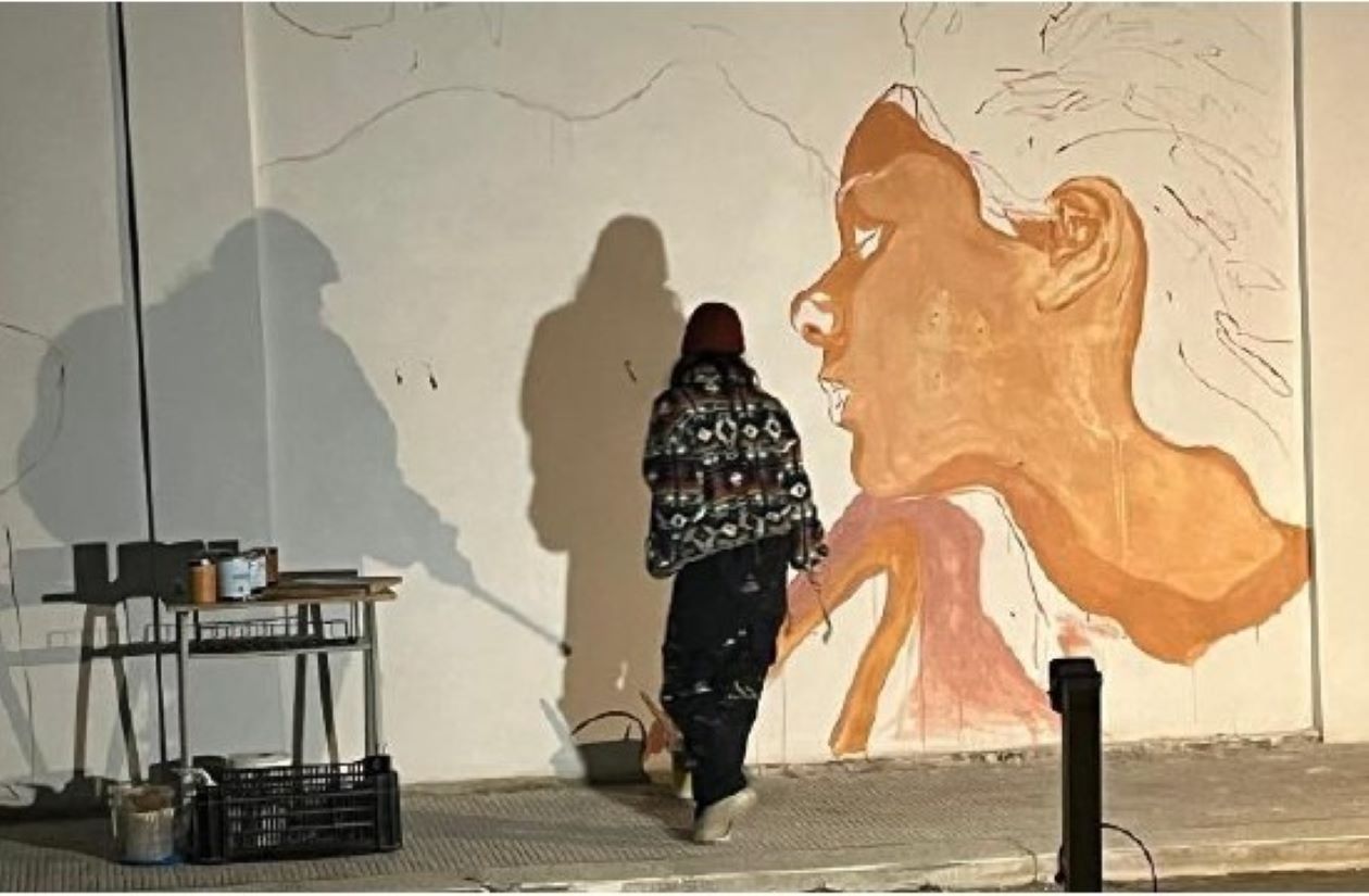 Inaugurazione del murale “Restiamo umani”