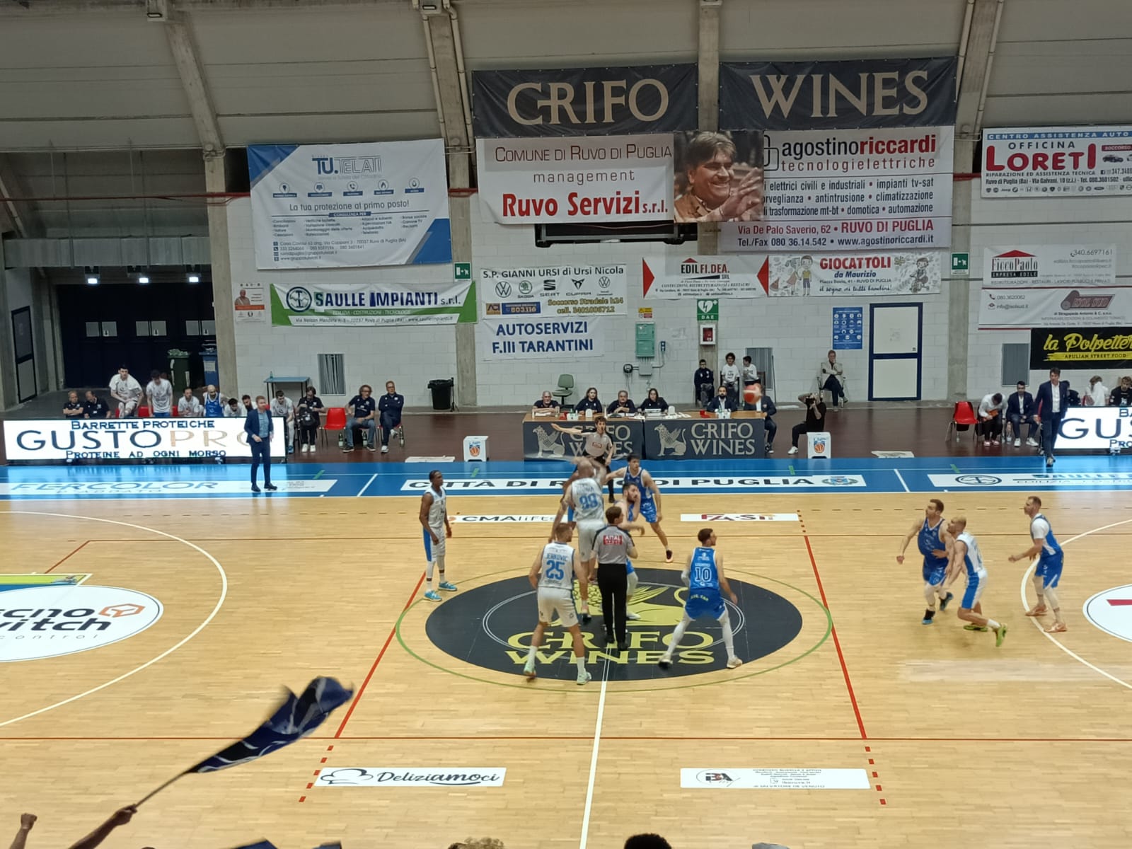 Ancora un successo per la Crifo Wines Ruvo contro la Toscana Legno Pielle Livorno
