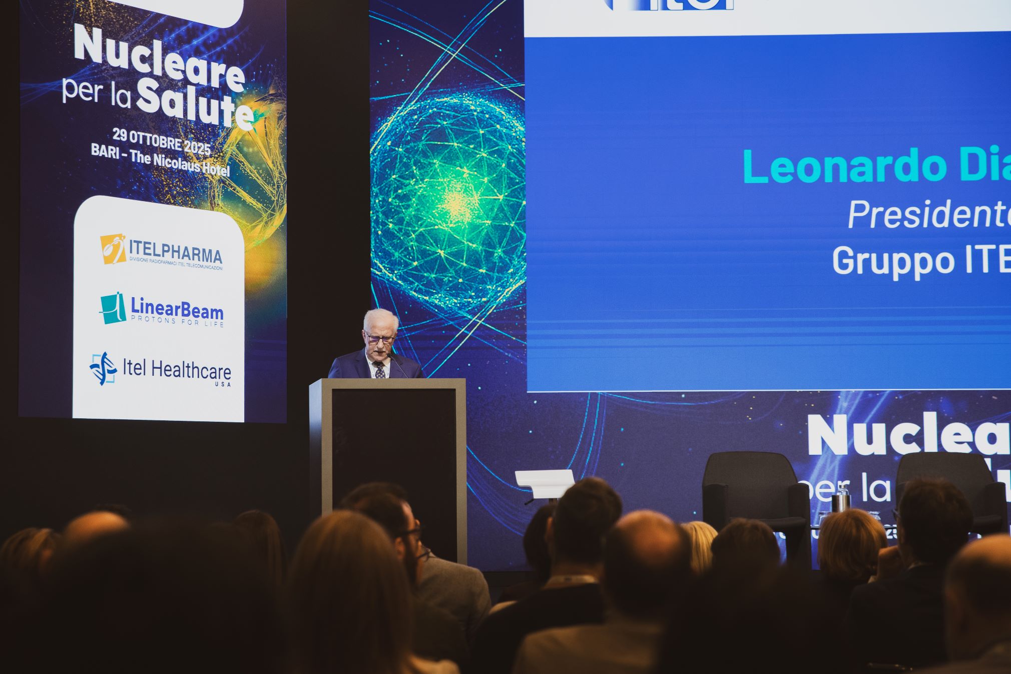 Gruppo Itel, al convegno “Nucleare per la Salute” focus sulle applicazioni innovative in medicina