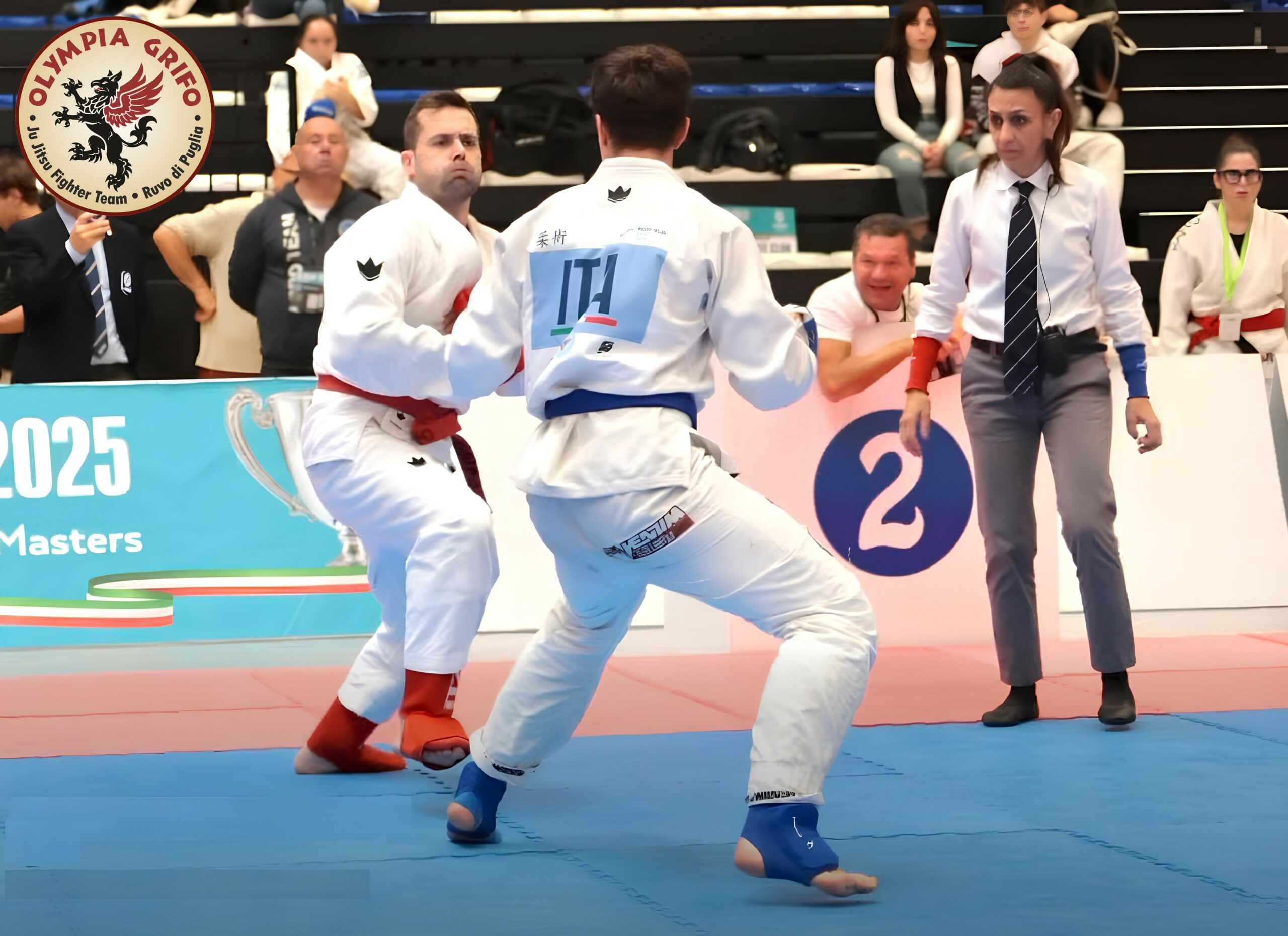 Quattro medaglie all’Olympia Grifo alla Coppa Italia di Ju Jitsu Fijlkam 2025