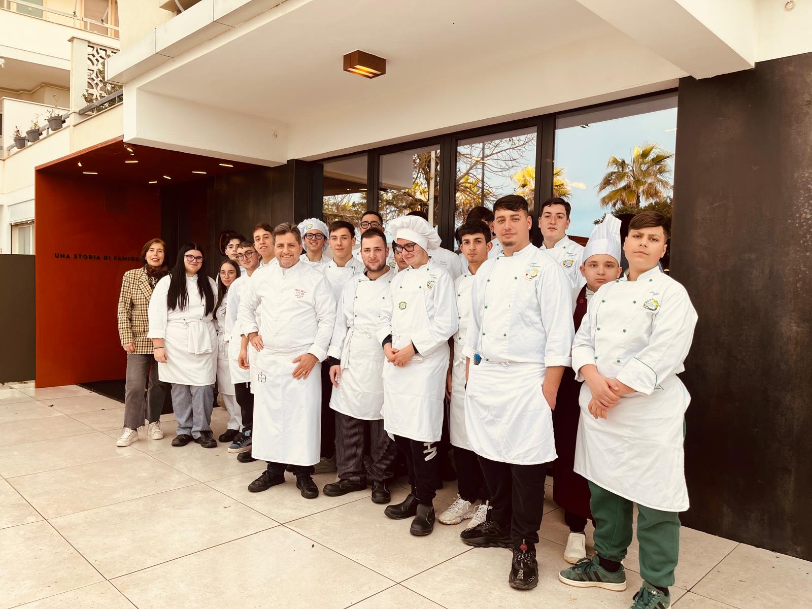 Chef Stellati all’alberghiero del Tandoi