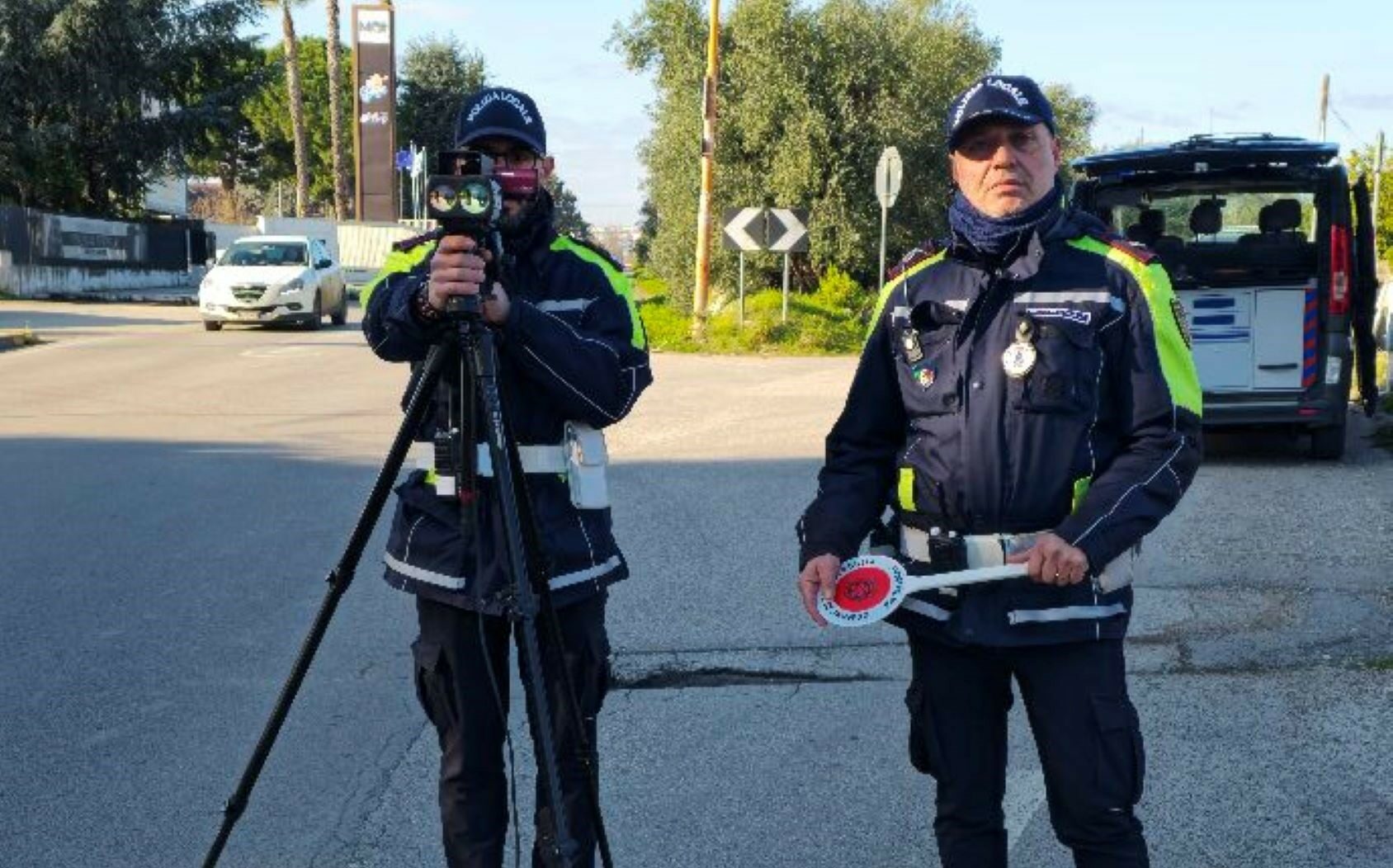 A Ruvo controlli con telelaser per tutelare la sicurezza stradale
